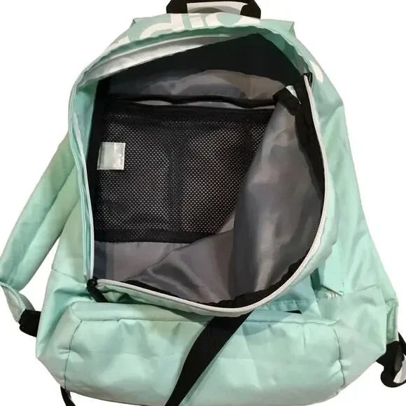 adidas Classic Backpack Green Mint/White - Picture 4 of 7